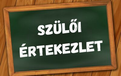 1.osztályos szülői értekezlet